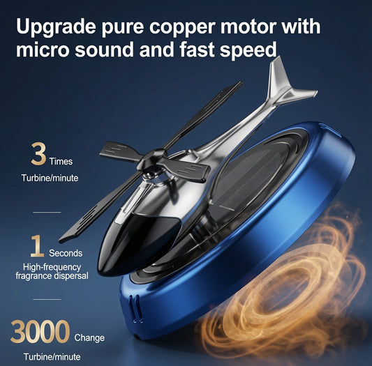 diffuseur parfum solaire hélicoptère